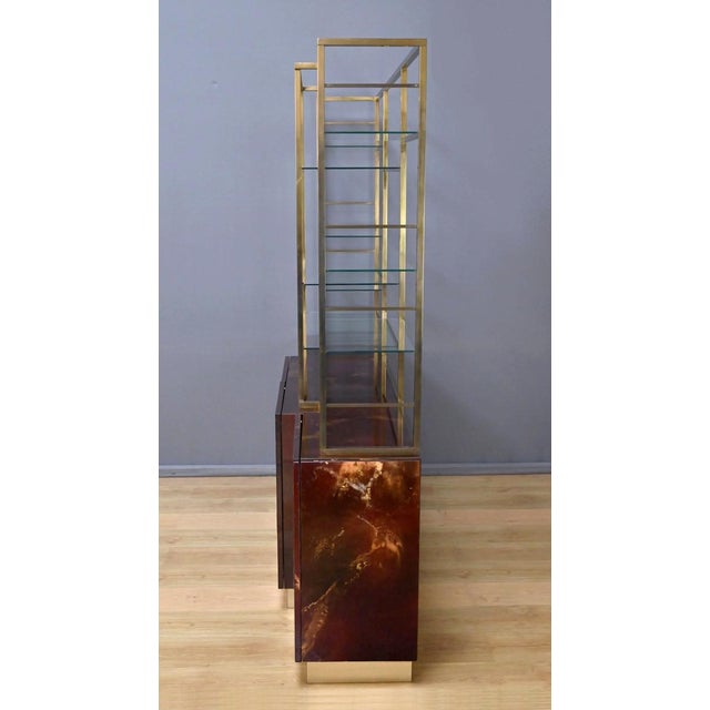 Lacquered Bookcase attributed to Guy Lefèvre for Maison Jansen, 1970s For Sale - Image 18 of 18