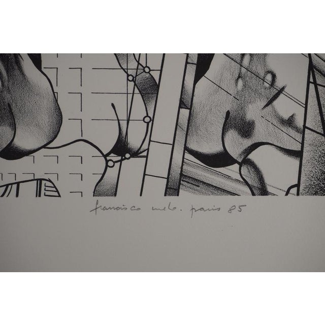 Modern Francisco Melo, Guerriers futuristes, Lithograph For Sale - Image 3 of 9
