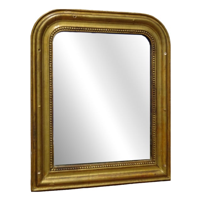 Louis Philippe Gilt Mirror, 1850s For Sale