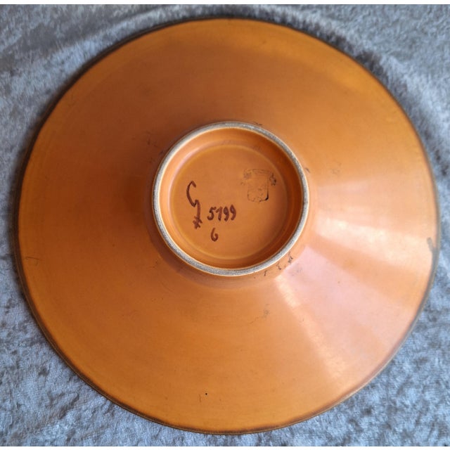 Art Deco Ceramic Bowl, 1930s For Sale - Image 4 of 5