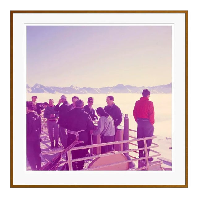 Mountain Top 1951 by Toni Frissell Framed Brown For Sale