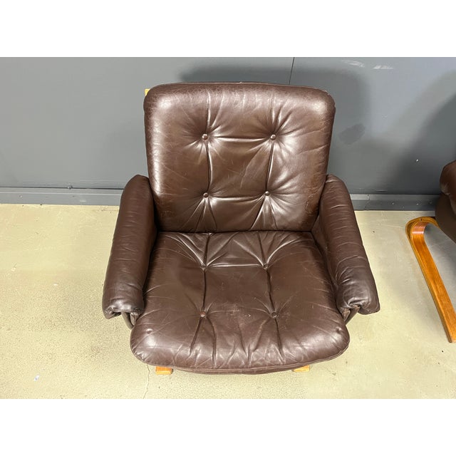 Kengu Armchairs from Elsa & Nordahl Solheim, 1960s, Set of 3 For Sale - Image 13 of 17