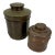Set of 2 1930's Decorative Copper Humidors For Sale