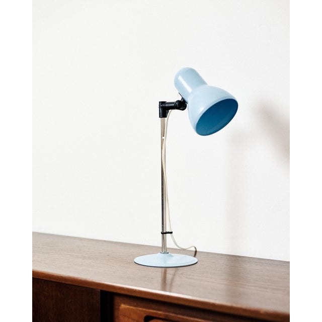 Babyblue Table Lamp, 1970s For Sale - Image 4 of 4