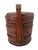 Vintage Chinese Rattan Tiered Nested Tiered Wedding Basket Hand Woven 12x10” For Sale - Image 4 of 7