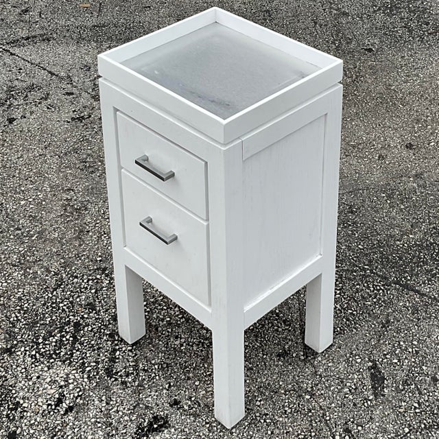 Mid 20th Century Vintage Contemporary Waterworks Side Table For Sale - Image 5 of 8