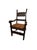 Make a grand statement with this Vintage Italian Throne Chair, a breathtaking piece of traditional European craftsmanship....