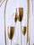 Mid-Century Modern Nine-Flamed Pendant Lamp, Germany, 1950s For Sale - Image 4 of 18