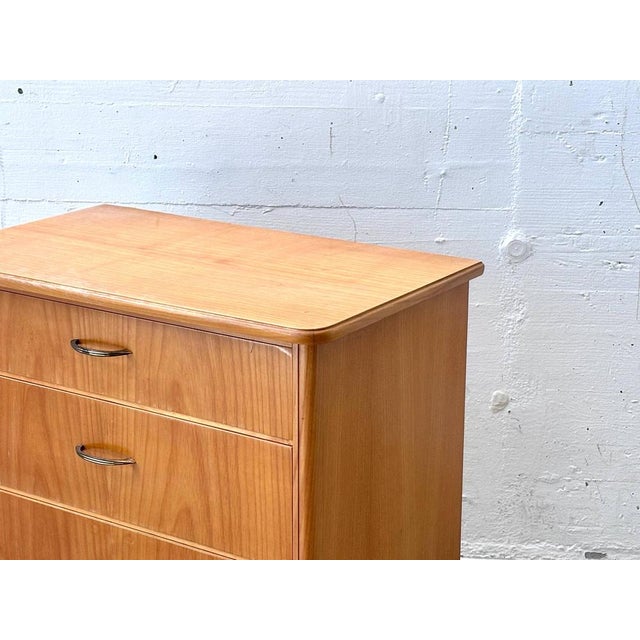 Mid-Century Modern Nightstands in Cherry Wood, 1960s, Set of 2 For Sale - Image 14 of 16