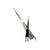 Postmodern Chrome-Plated Metal Table Lamp, Italy, 1980s For Sale - Image 3 of 6