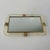 Barovier & Toso Twist Murano Glass and Brass Tray For Sale In New York - Image 6 of 11