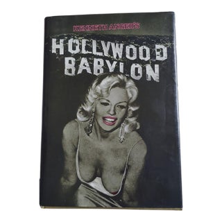 Hollywood Babylon by Kenneth Anger, 1981 Gold Bell Edition Hardcover Book For Sale