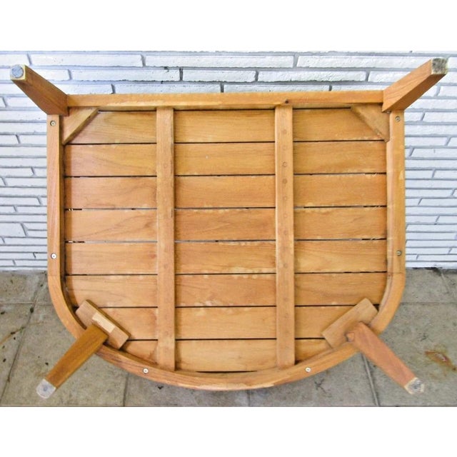 Harbour Outdoor Avalon Lounge Chair Natural Teak and Olefin Rope For Sale - Image 10 of 10