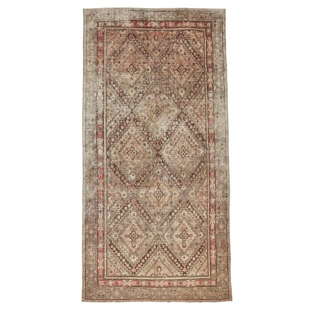 Textile Mid 20th Century Antique Decorative Khotan Rug For Sale - Image 7 of 7