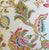 English Colorful Botanical Floral Linen Feather/Down Pillow For Sale - Image 3 of 5