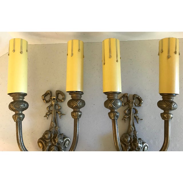 Vintage Brass Wall Sconces a Pair Chairish