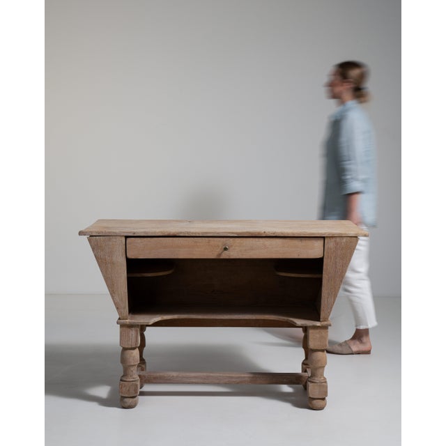 French Brutalist Bar Cabinet with Single Drawer, Antique, France, Circa 1970 For Sale - Image 9 of 13