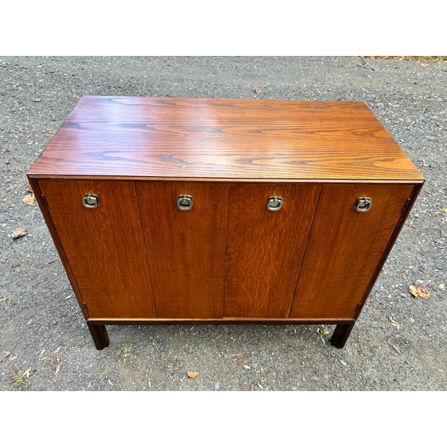 Edward Wormley for Dunbar Bi-Fold Cabinet For Sale - Image 11 of 12