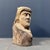 Large Bust in Carved Wood, 1950s For Sale - Image 3 of 18