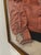 Victorian 1890s Fashion Art in a Display Frame For Sale - Image 3 of 5