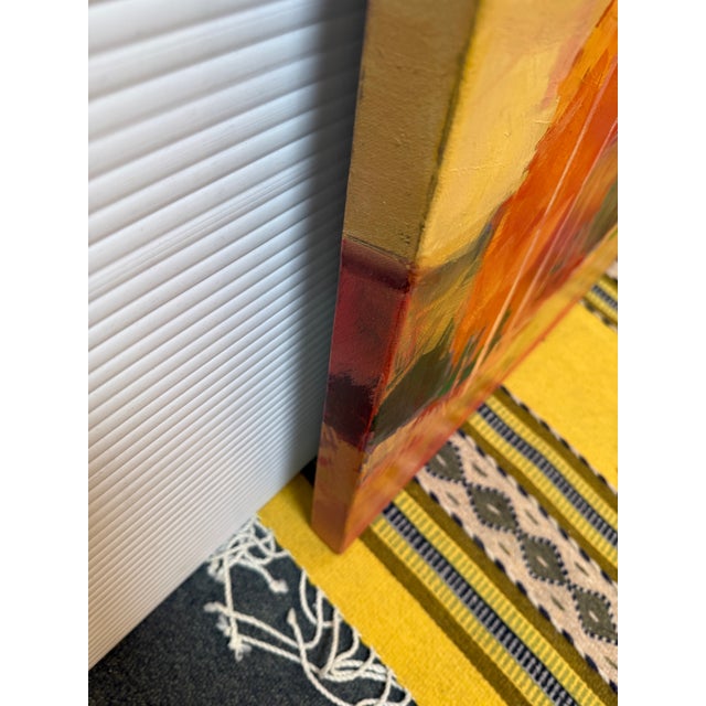 Karen White Autumn With Lemonlight Original Oil Painting, Signed For Sale In San Francisco - Image 6 of 12