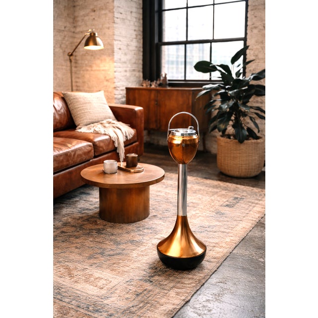 Mid-Century Modern Mid-Century Floor Ashtray by Renato Caimi, 1960s For Sale - Image 3 of 10