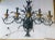 Mid 290 Th C Large Vintage Sculptural Wheat Sheaf Metal Tole Sconces For Sale - Image 4 of 9