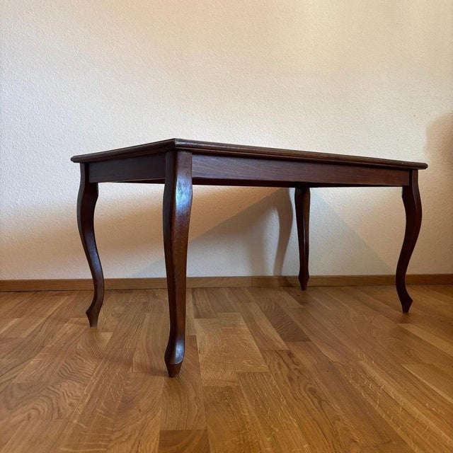 Vintage Living Room Table in Mahogany Veneer For Sale - Image 5 of 9