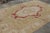 Rug & Kilim Rug & Kilim’s Aubusson Style Rug in Cream and Green With Red Floral Medallion For Sale - Image 4 of 7