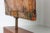 Tan 1980s Joe Downing Mixed Media Rawhide Painting For Sale - Image 8 of 12