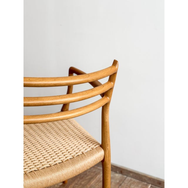 Mid-Century Modern Danish Model 62 Armchair in Oak by Niels O. Møller for J.L. Møllers, 1960s For Sale - Image 14 of 18
