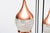 Cascade 7-Light Pendant with Glass Shades, 1960s For Sale - Image 4 of 10