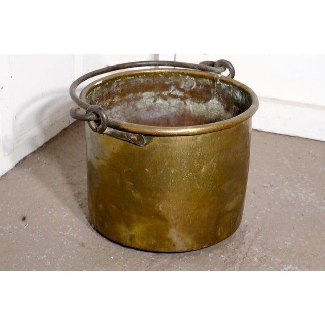 Early 19th Century Brass Cooking Pot, 1890s For Sale - Image 5 of 7