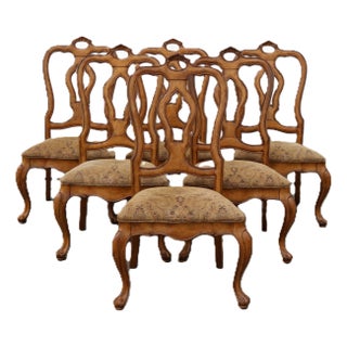 Thomasville Hills of Tuscany Light Rustico San Martino Dining Room Chairs-Set of 6 For Sale