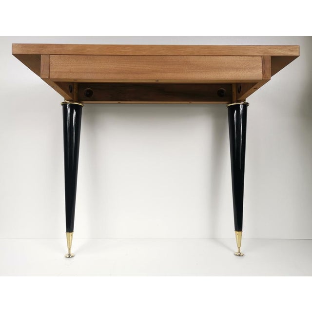 Mid-Century Modern French Rosewood Console Table, 1960s For Sale - Image 10 of 11