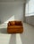 Vintage Italian Cognac Leather Confidential Lounge Chair by Alberto Rosselli for Saporiti, 1970s For Sale - Image 13 of 18