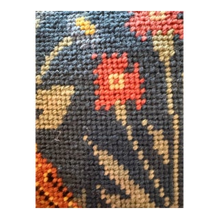 Vintage Tapestry Needlepoint Pillow For Sale