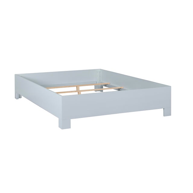 Chippendale Standard Bed California King - Light Blue For Sale - Image 9 of 12