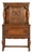 Bernhardt Furniture Antique English Jacobean Carved Oak Bar Cabinet, Circa 1930s For Sale