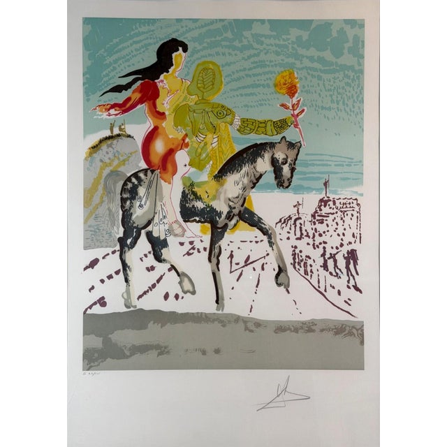 ARTIST: Salvador Dali TITLE: New Jerusalem The Messiah MEDIUM: Lithograph SIGNED: Hand Signed by Salvador Dali EDITION...