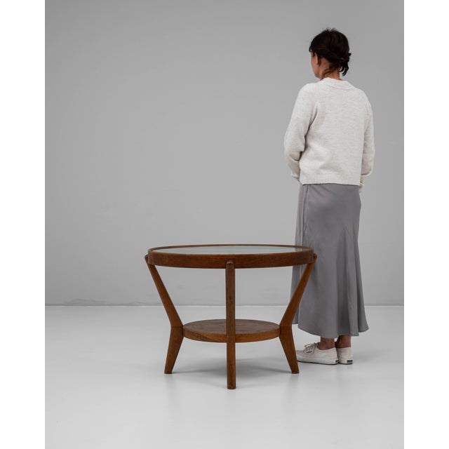 1960s Czech Art Deco Coffee Table By K. Kozelka & A. Kropacek For Sale - Image 4 of 18