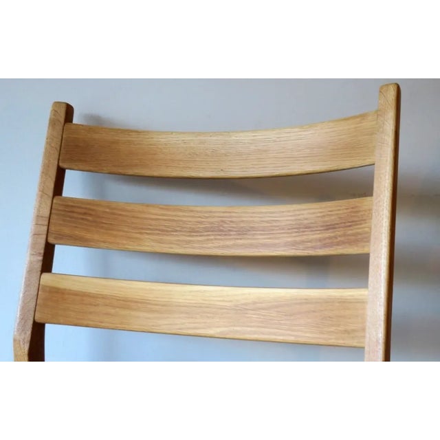 Tan Ash Side Chair by Kurt Østervig for KP Møbler, 1950s For Sale - Image 8 of 9
