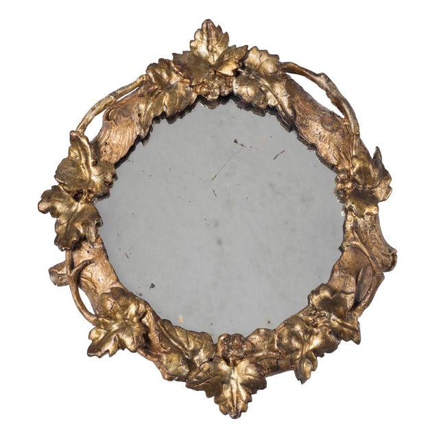 Late-18th Century Small Circular Wall Mirrors, Set of 4 For Sale - Image 3 of 5