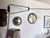 Vintage Expanded Metal Wall Mirror, Germany, 1950 For Sale - Image 4 of 7