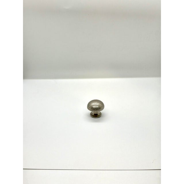 Hickory Chair Knob Pewter Finish. Contemporary Style.