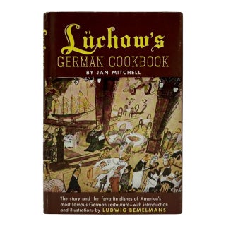 Luchow's German Cookbook by Jan Mitchell 1952 For Sale