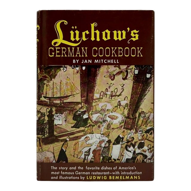 Luchow's German Cookbook by Jan Mitchell 1952 For Sale