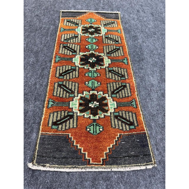 Turkish Yastik Rug 1'3" x 2'10" #24271 Explore a curated collection of hallway runners, wool rugs, and handmade...