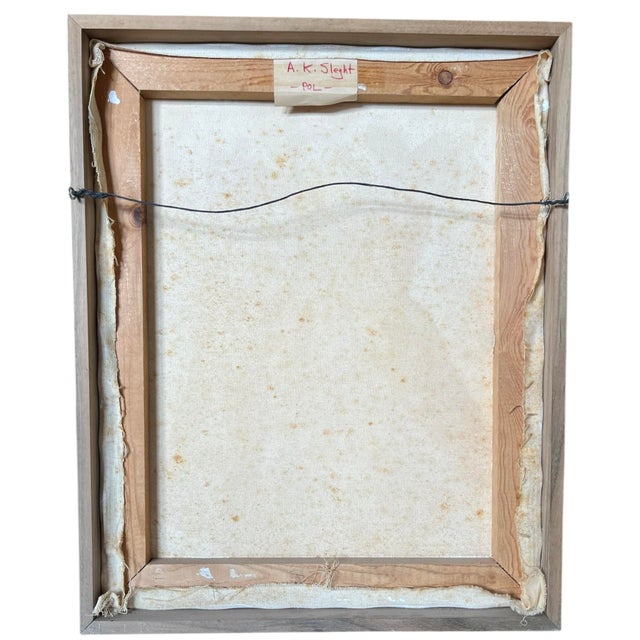 1960s Bernard Stanley Hoyes Painting, "In the Spirit" Signed, Original For Sale In San Antonio - Image 6 of 6