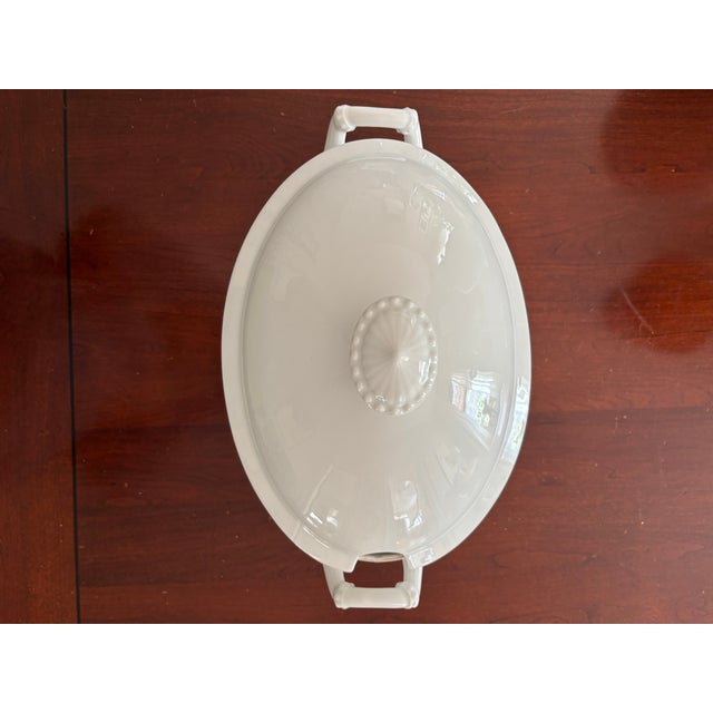 Antique French Style Ironstone Soup Tureen For Sale - Image 4 of 7